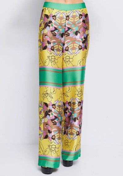 Pantalone Donna Gaudì Lungo Con Tasche