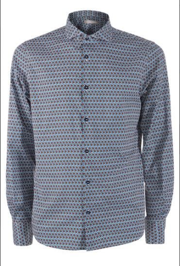 Camicia Uomo Yes-Zee Collo Alla Francese