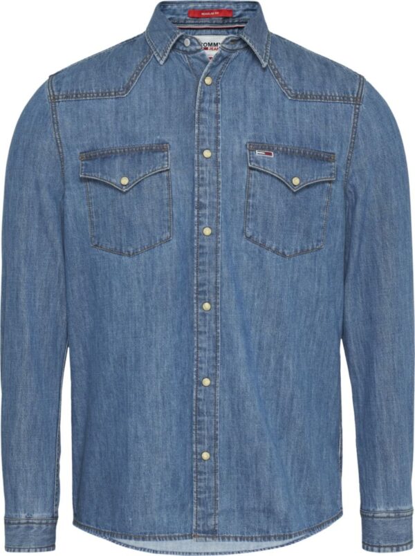 Camicia Di Jeans Uomo Tommy Jeans Western