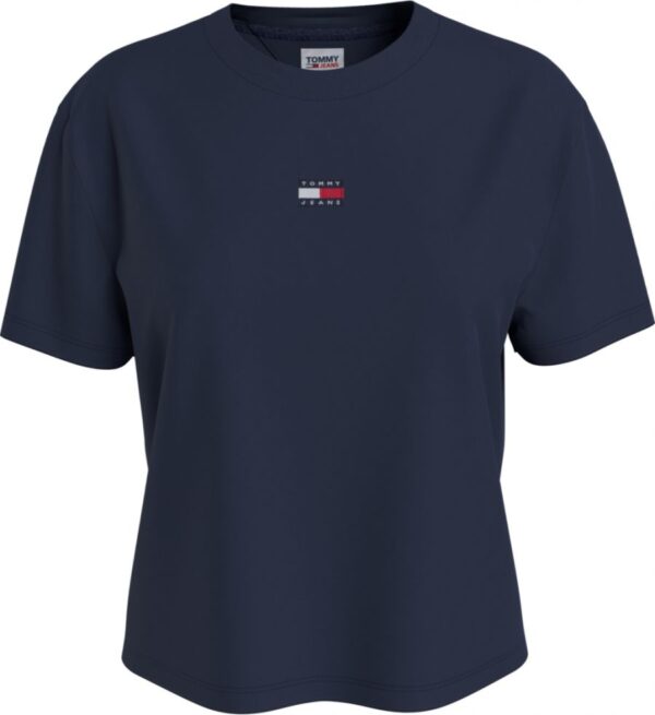 T-shirt Donna Tommy Jeans Con Bandierina