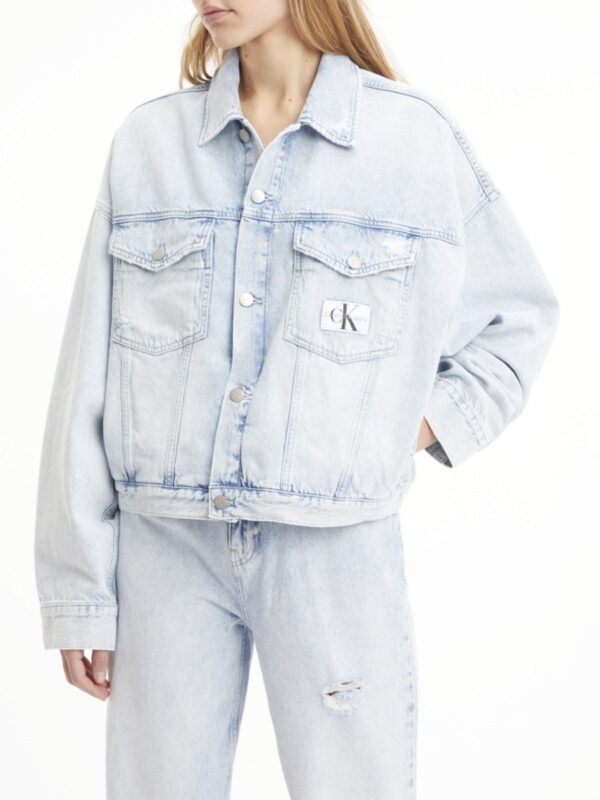 Giubbotto Donna Denim Oversize - Calvin Klein Jeans
