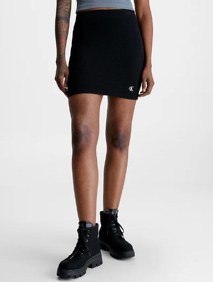 Minigonna Donna Calvin Klein Jeans Elasticizzata