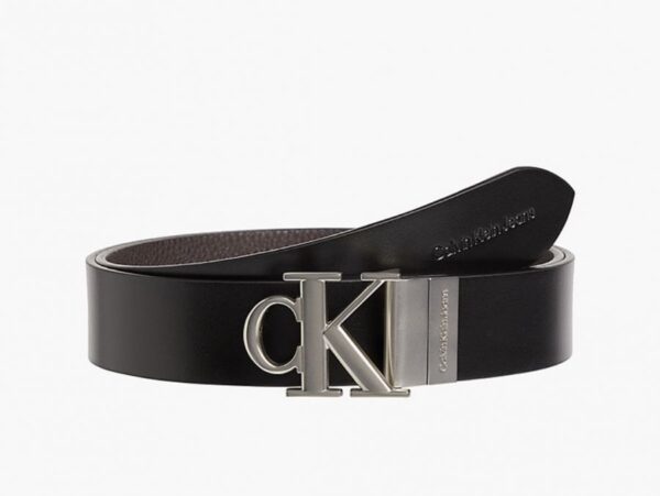Cinta Uomo Calvin Klein Jeans Mono Plaque Reversibile