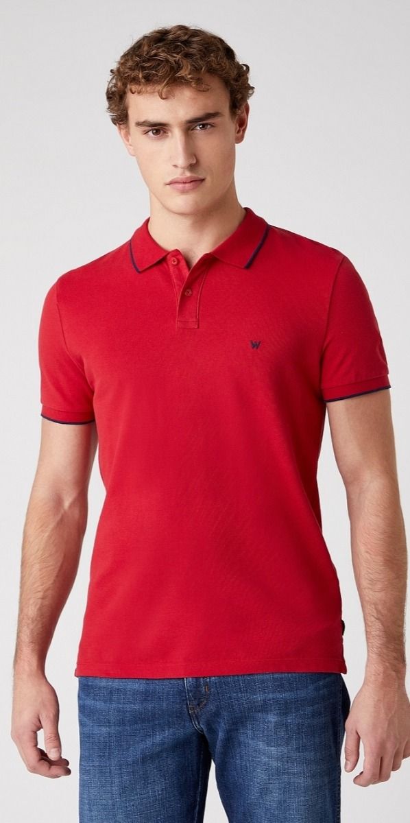 Polo Uomo Wrangler Tee Rossa