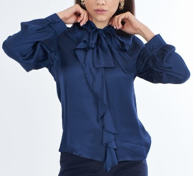Camicia- Donna- Yes-Zee- Con- Fiocco- E- Rouches-3-jpg (2)