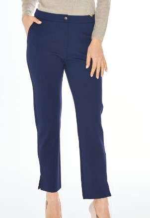 Pantalone Donna Yes-Zee Punto Milano Tipo Chinos-3-jpg