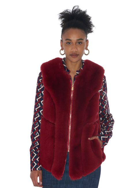 Gilet Donna Yes-Zee Ecopelliccia