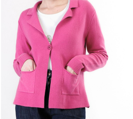 cardigan fucsia 3