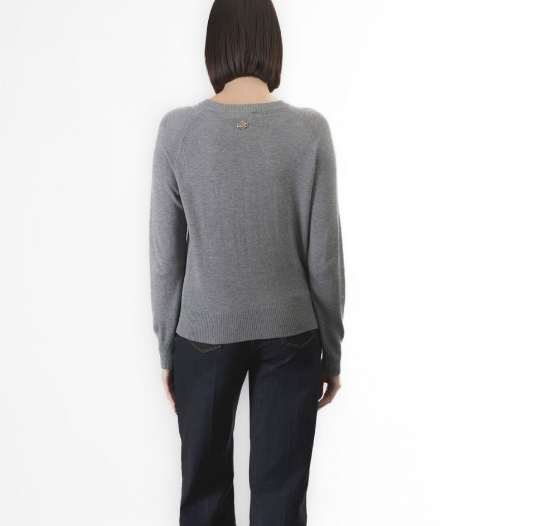 cardigan grigio 2