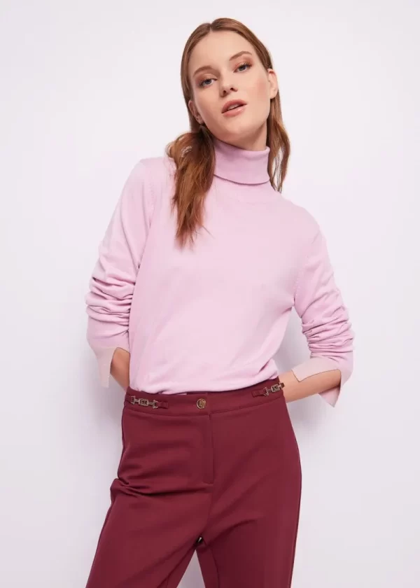 Maglia Dolcevita Donna Gaudi In Filato