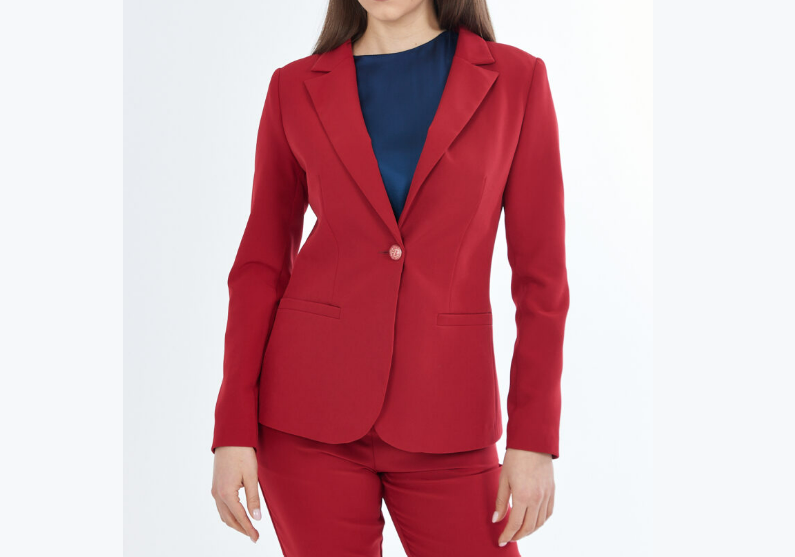 giacca rossa donna 1