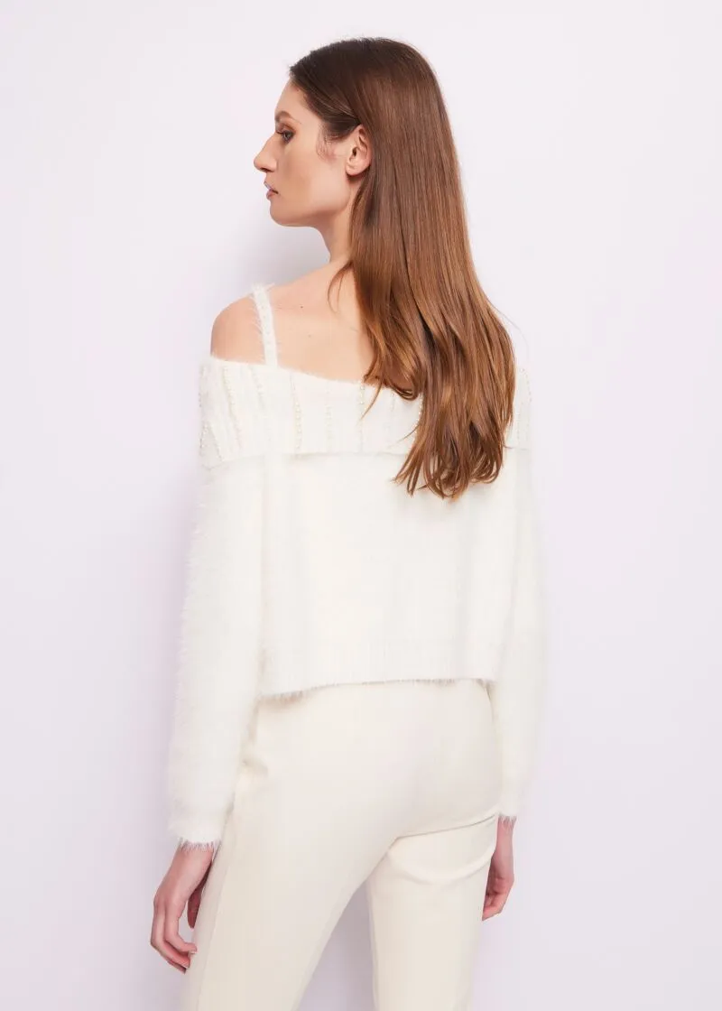 maglia bianca pelliccia 2