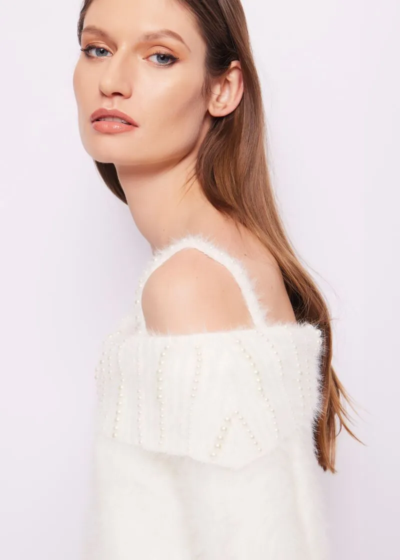 maglia bianca pelliccia 3