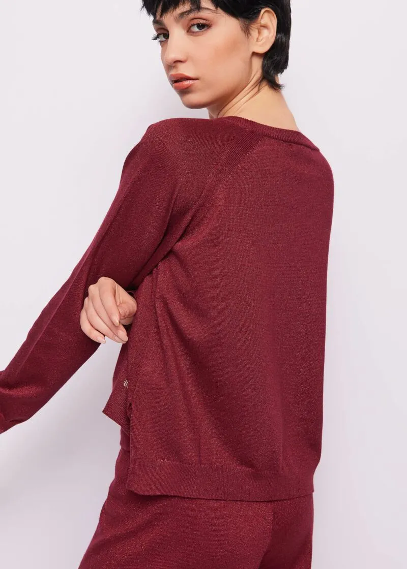 maglia girocollo lurex 2