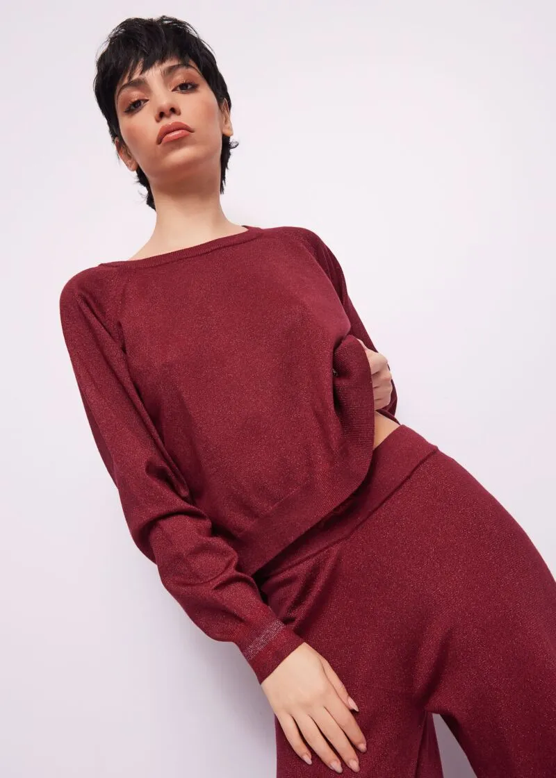 maglia girocollo lurex 4