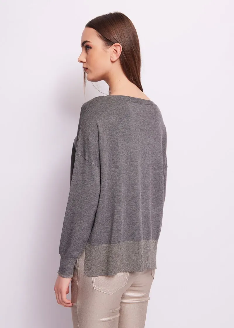 maglia grigia lurex 2