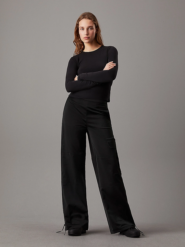 panta cargo nero 4