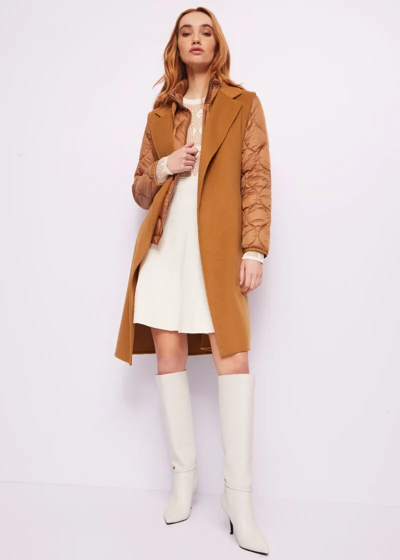 vestito beige in maglia 4