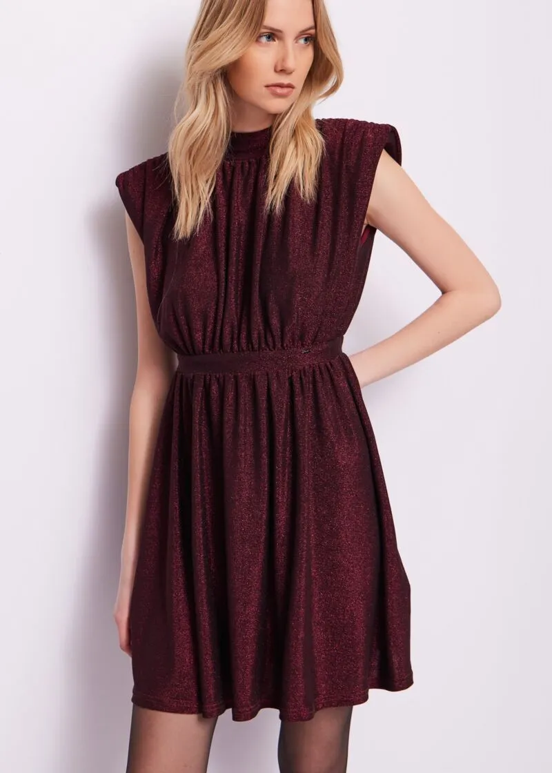 vestito lurex rosso 1