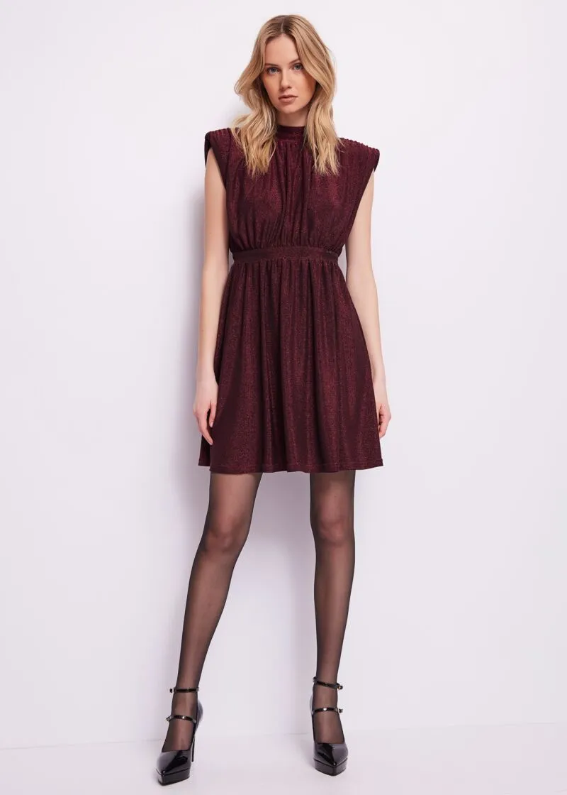 vestito lurex rosso 4