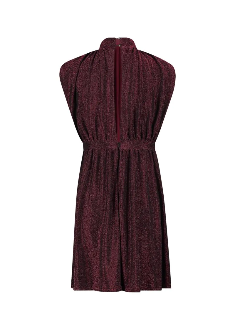 vestito lurex rosso 6