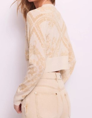 Cardigan- Donna-Gaudì -Cropped- Lurex-2-jpg
