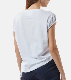 T-shirt Donna Silvian Heach Taglio Asimmetrico-2-jpg