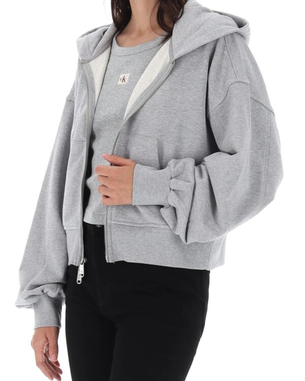 Felpa Donna Calvin Klein Jeans C/Cappuccio