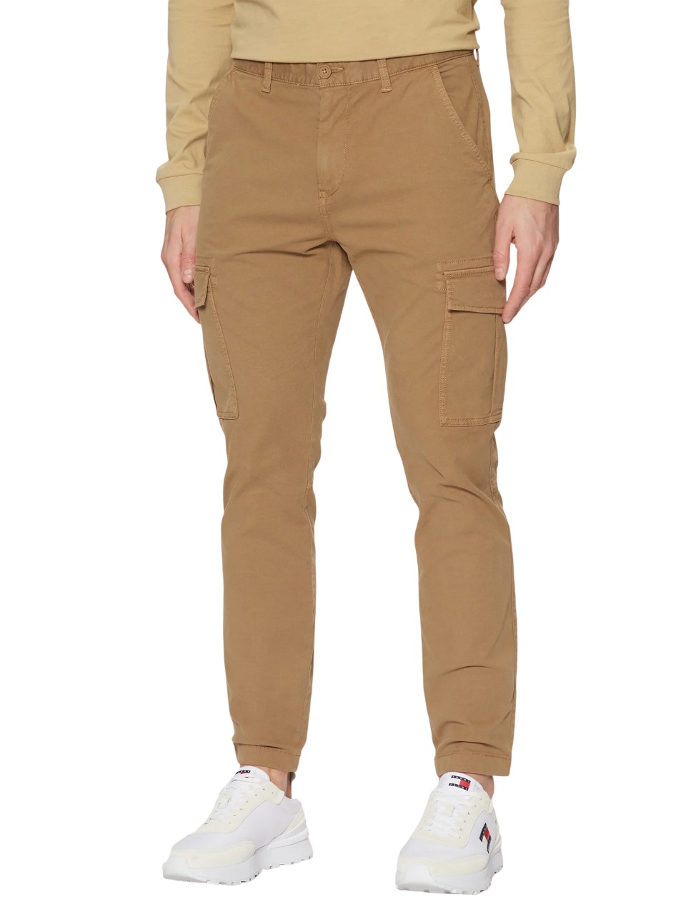 PantaloneUomo-Beige-TommyJeans-Teoremamoda.shop..