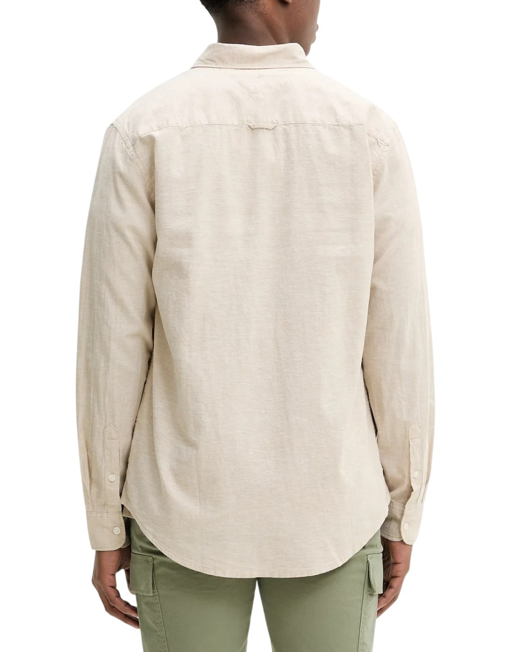 CamiciaUomo-Beige-TommyJeans-teoremamoda.shop..