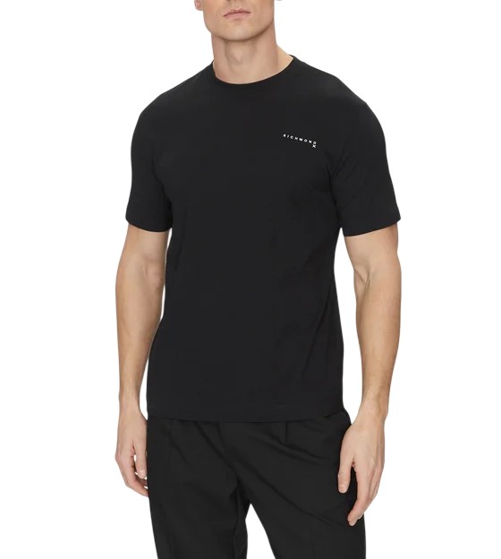 MagliaUomo-Nero-Richmond-Teoremamoda.shop