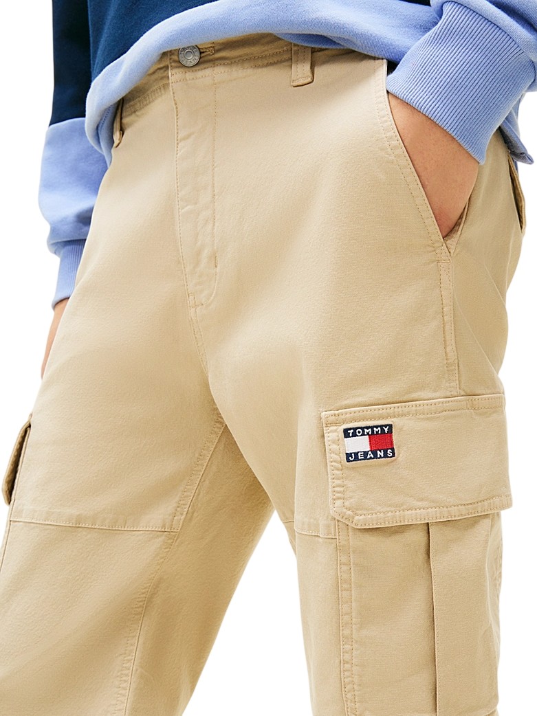 PantaloneUomo-Beige-TommyJeans-Teoremamoda.shop