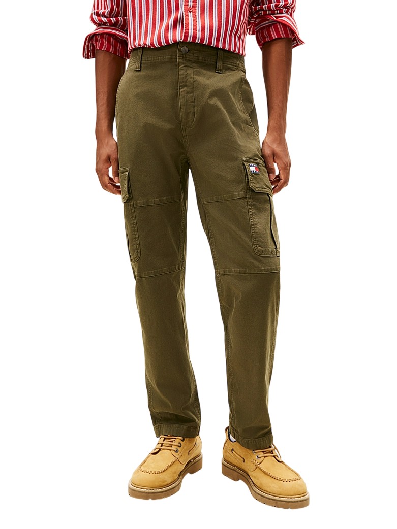 PantaloneUomo-VerdeOliva-TommyJeans-Teoremamoda.shop.