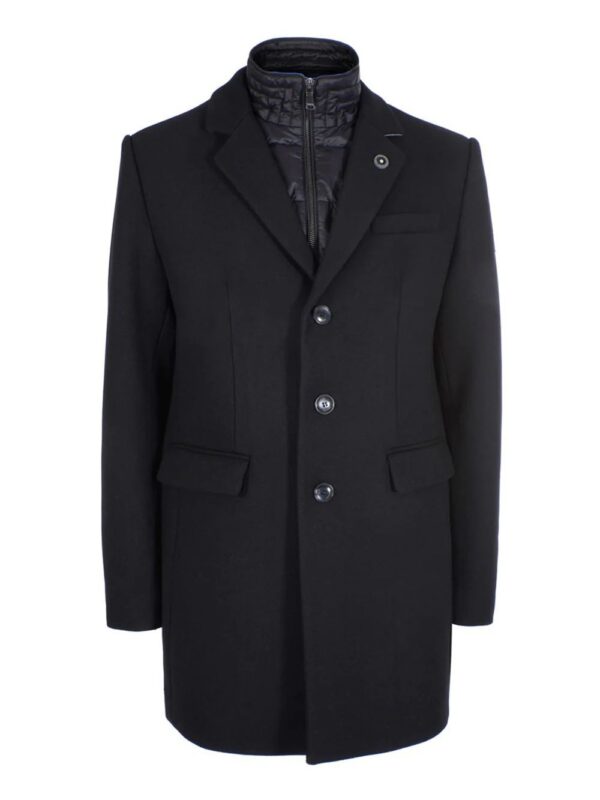 Cappotto Uomo Yes-Zee Con Finto Gilet