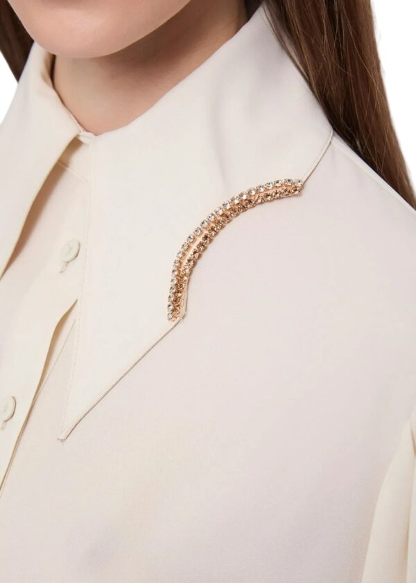 Camicia Donna Collo Ricamato - Gaudì