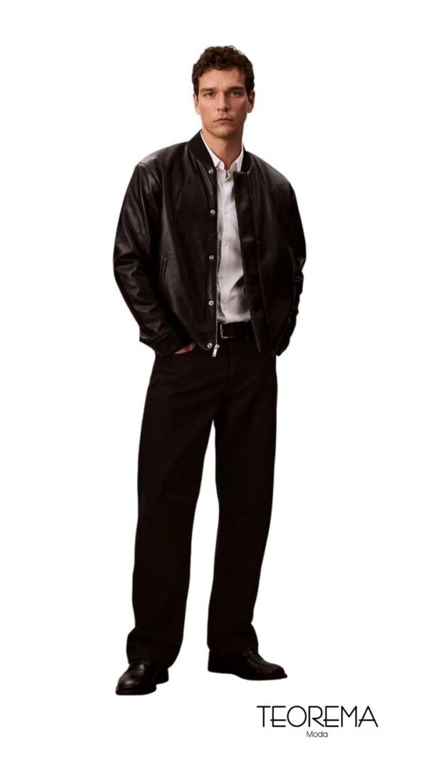 Bomber Uomo Calvin Klein Jeans Faux Leather