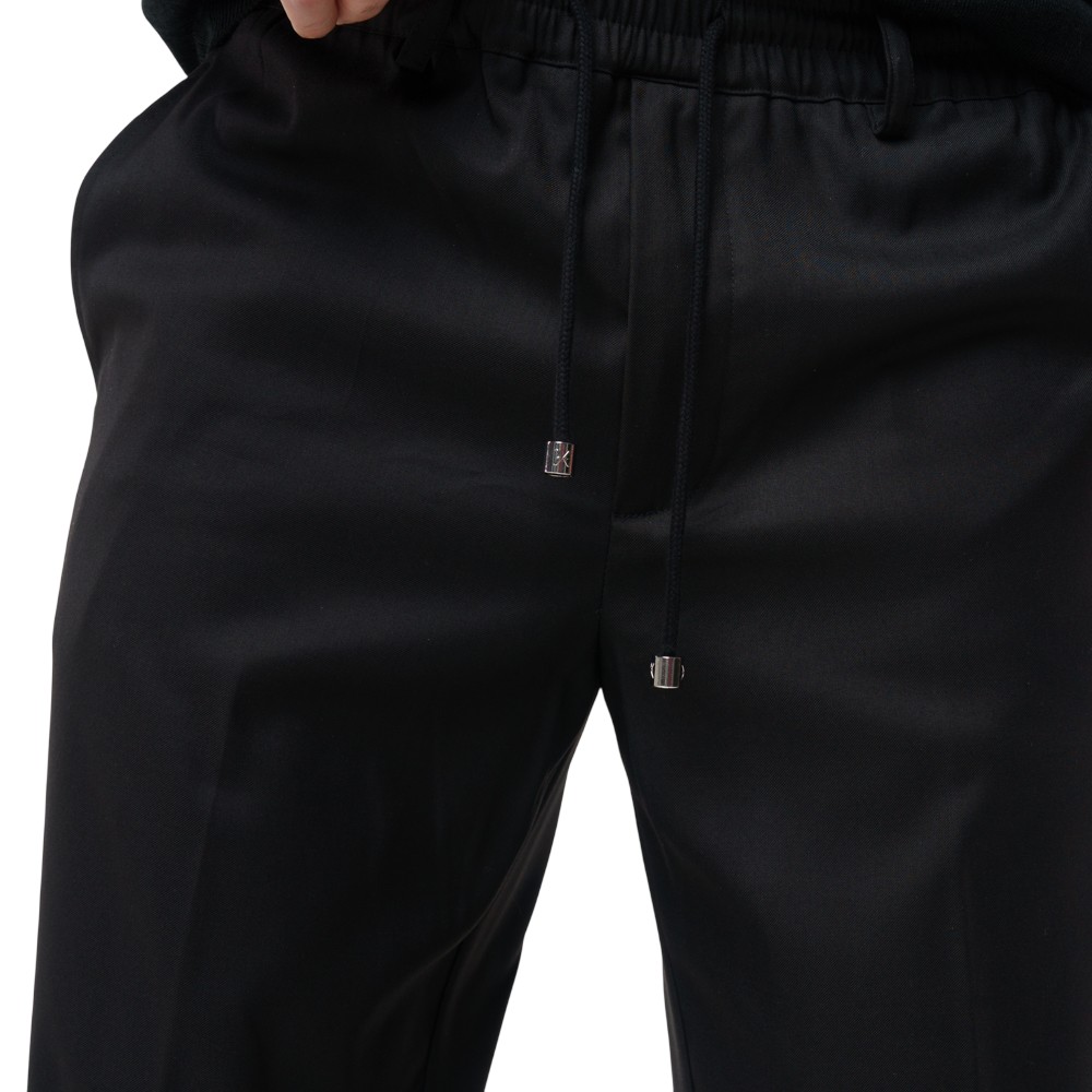 PantaloneUomo-Nero-Richmond-Teoremamoda.shop