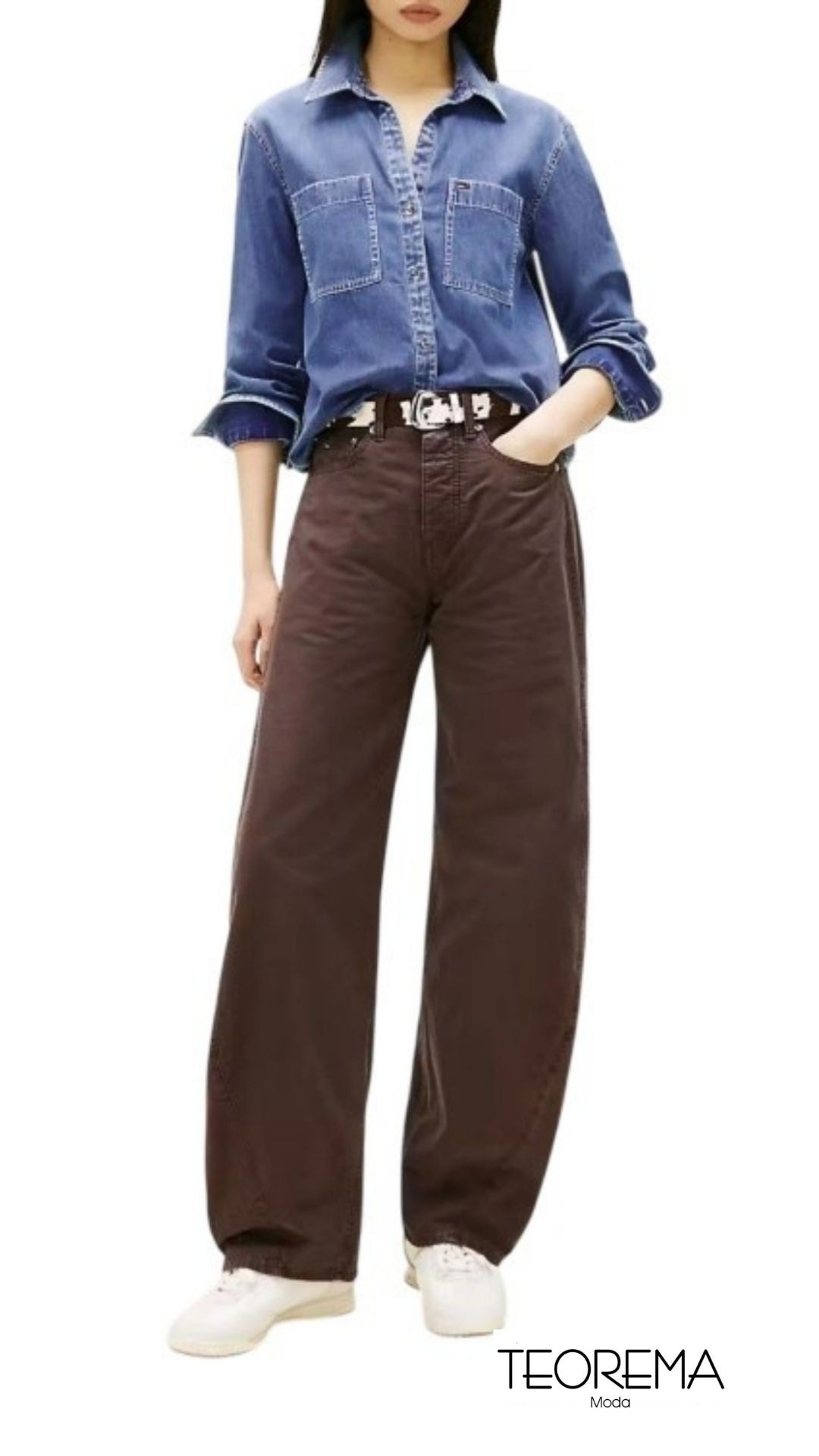 CamiciaDonna-TommyJeans-Teoremamoda.shop