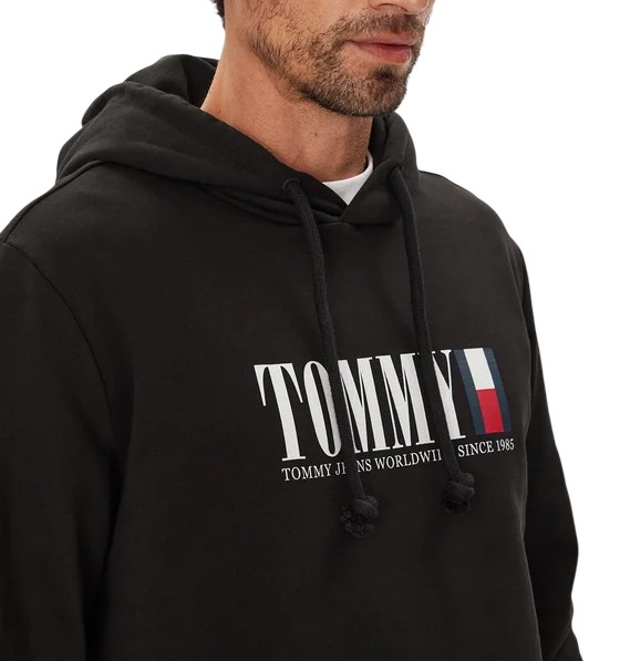 Felpa Uomo Tommy Jeans C/Cappuccio