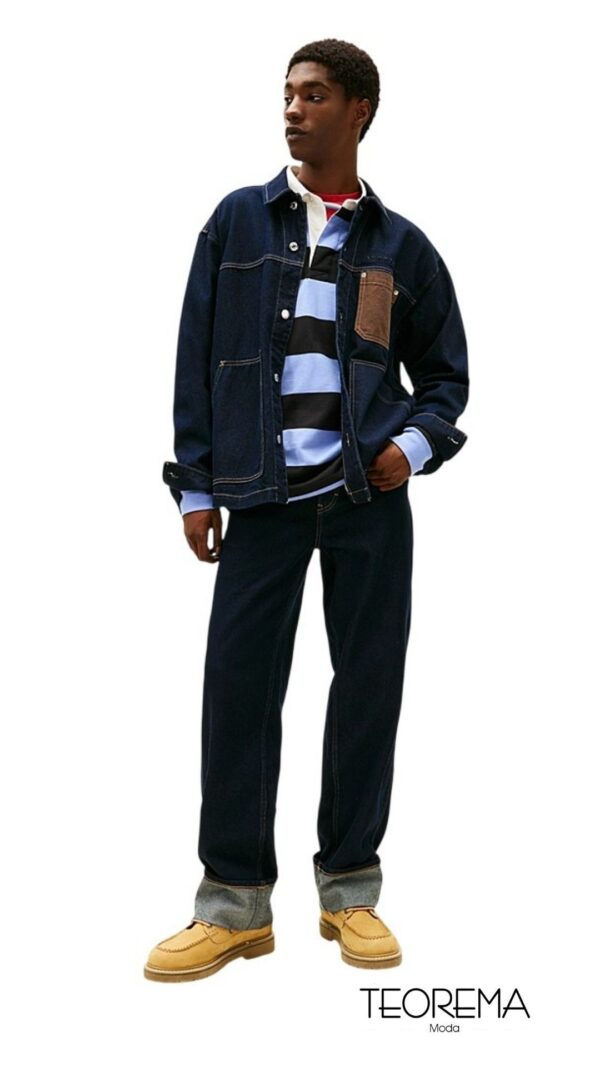 Giubbino Uomo Tommy Jeans In Denim