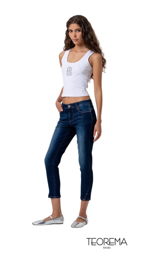 Jeans Donna Fracomina Cropped