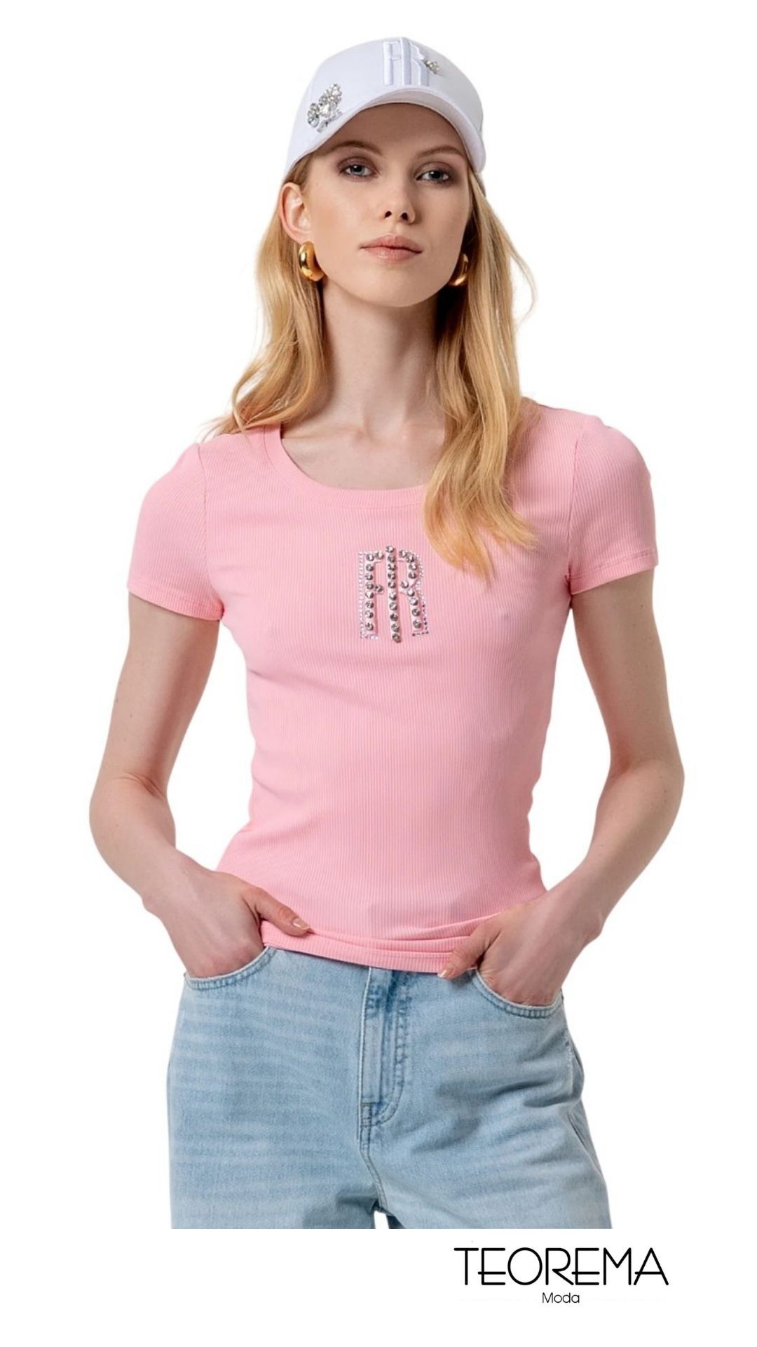 T-ShirtDonna-Fracomina-Teoremamoda.shop