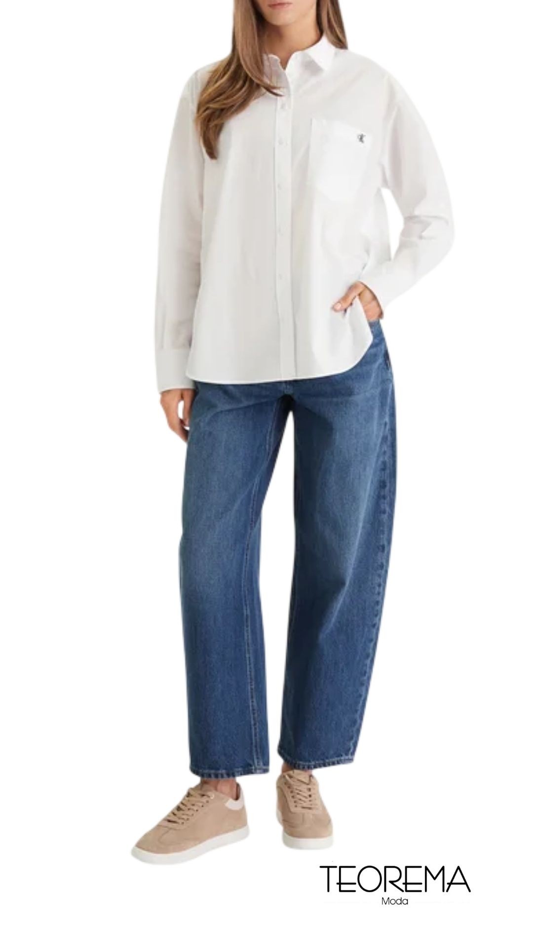 CamiciaDonna-CalvinKlein-Teoremamoda.shop