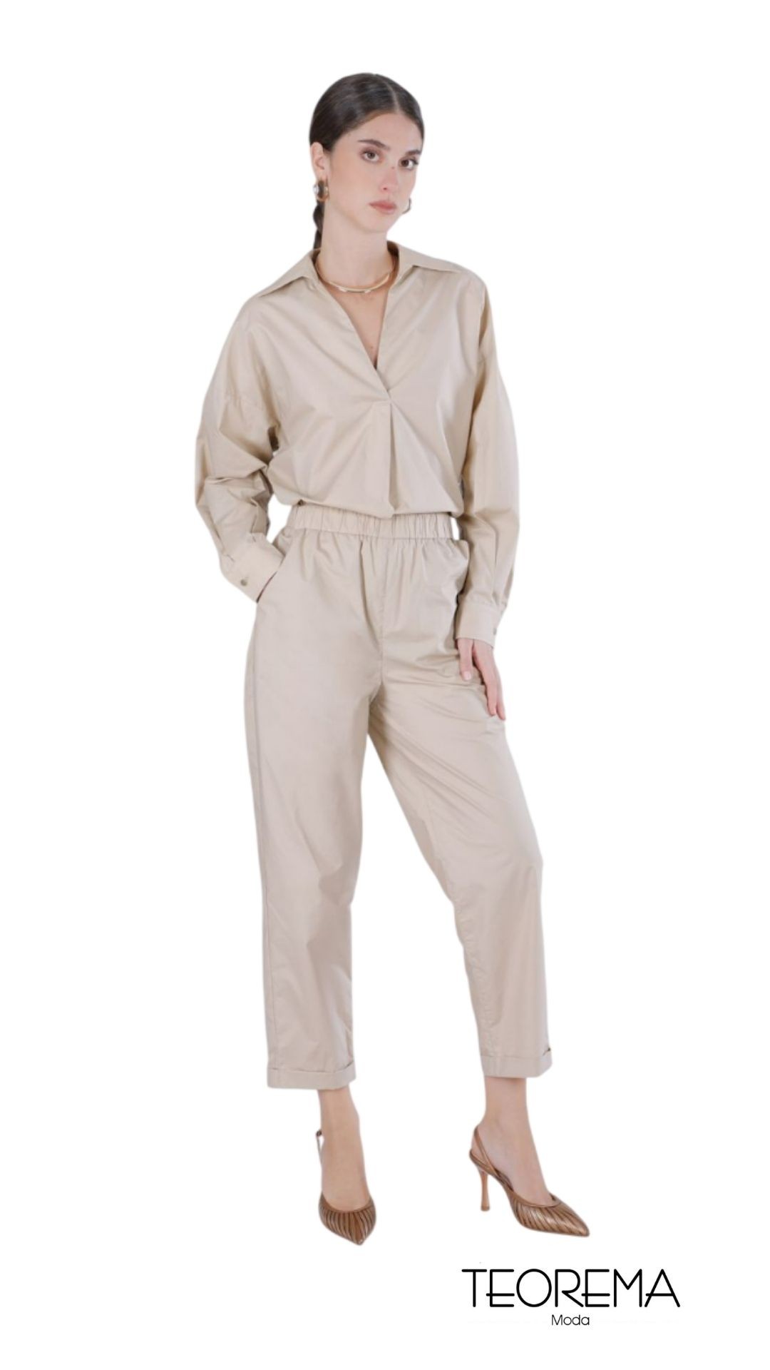 PantaloneDonna-CafèNoir-Teoremamoda.shop
