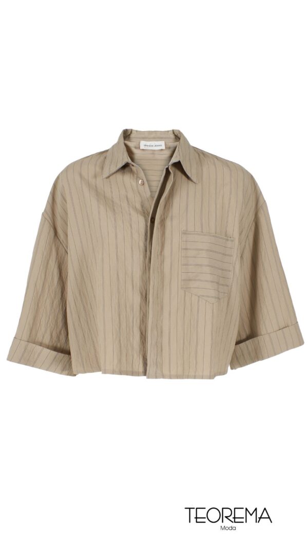 Camicia Donna Yes-Zee Maniche a 3/4 Crop