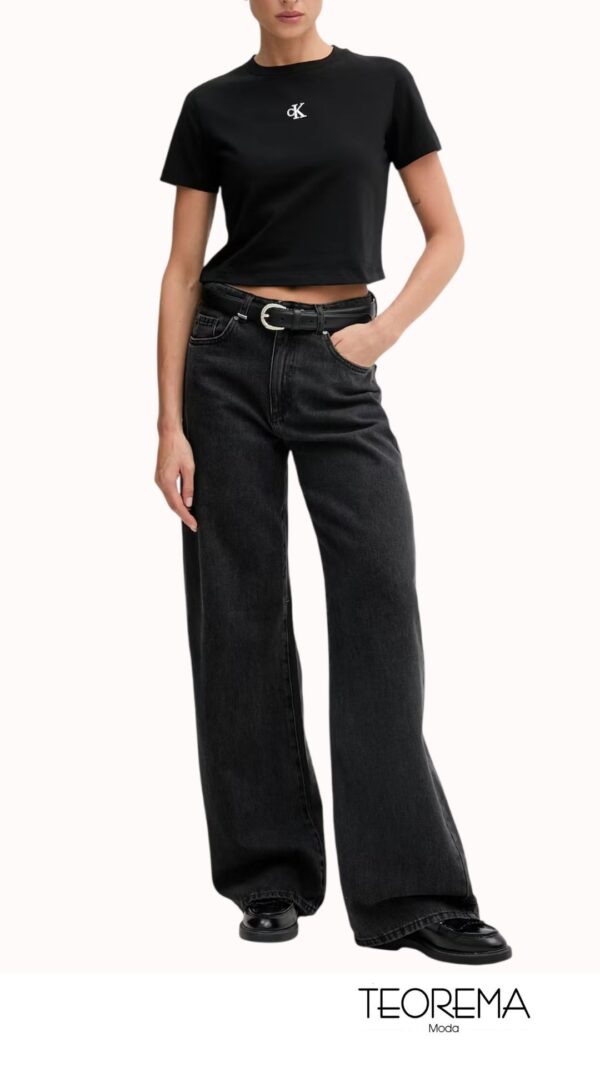 T-shirt Donna Calvin Klein Jeans Crop