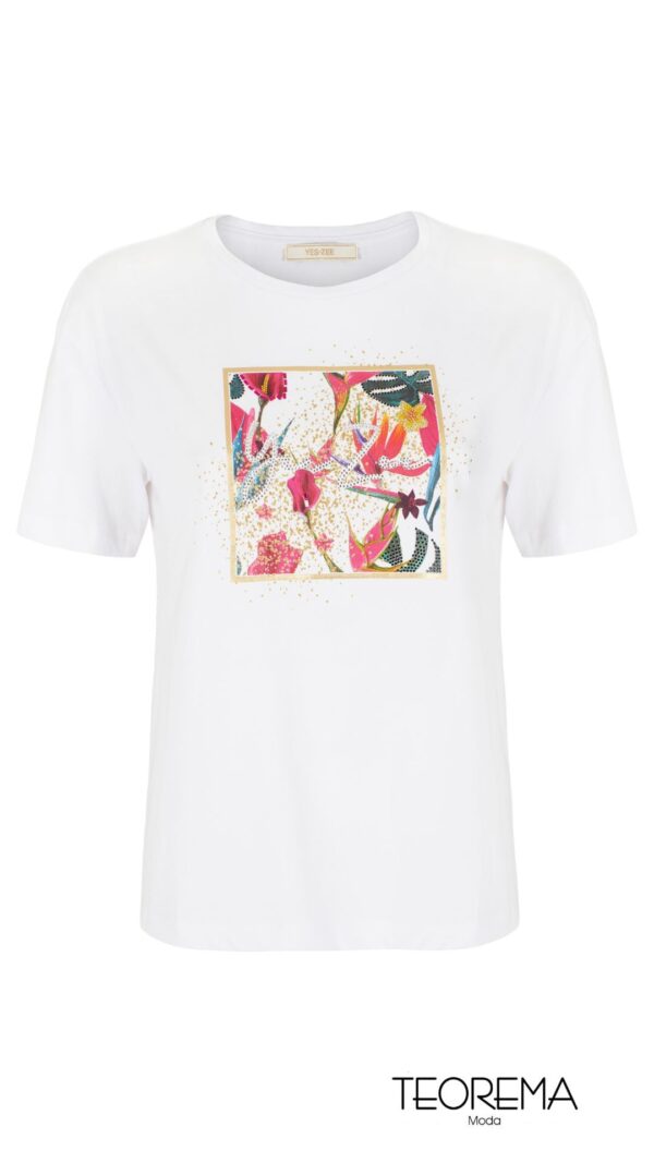 T-shirt Donna Yes-Zee Girocollo Mc