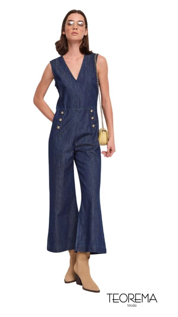 Tuta Donna Gaudì C/Pantalone In Denim