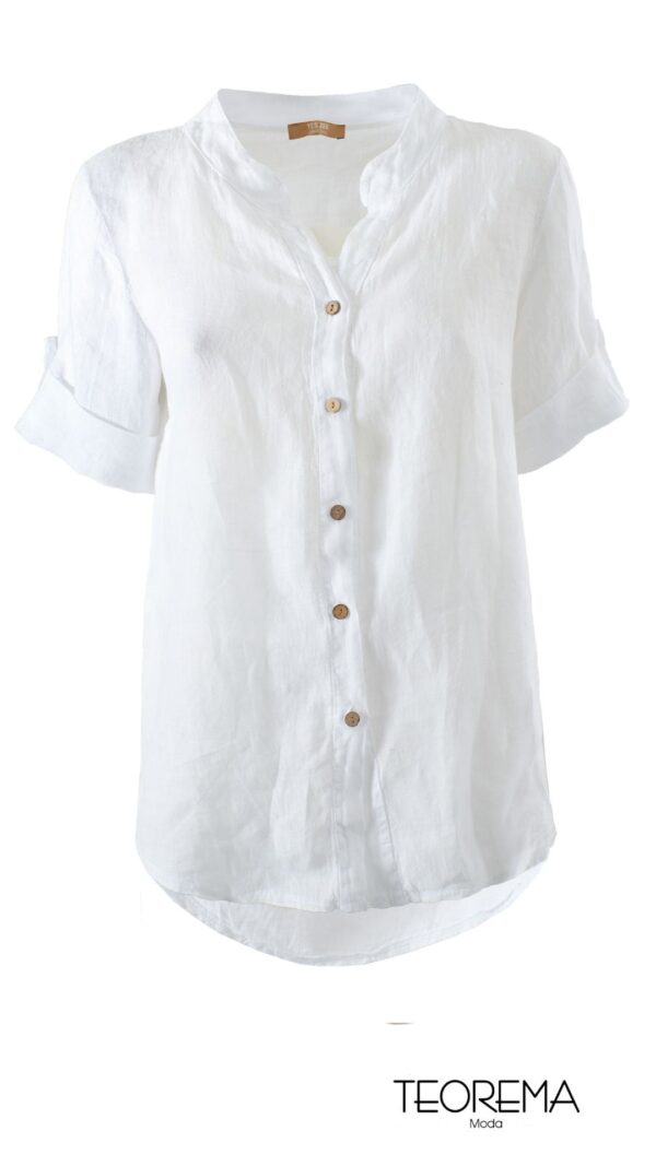 Camicia Donna Yes-Zee Misto Lino